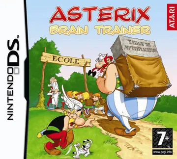 Asterix - Brain Trainer (Europe) (En,Fr,De,Es,It,Nl) box cover front